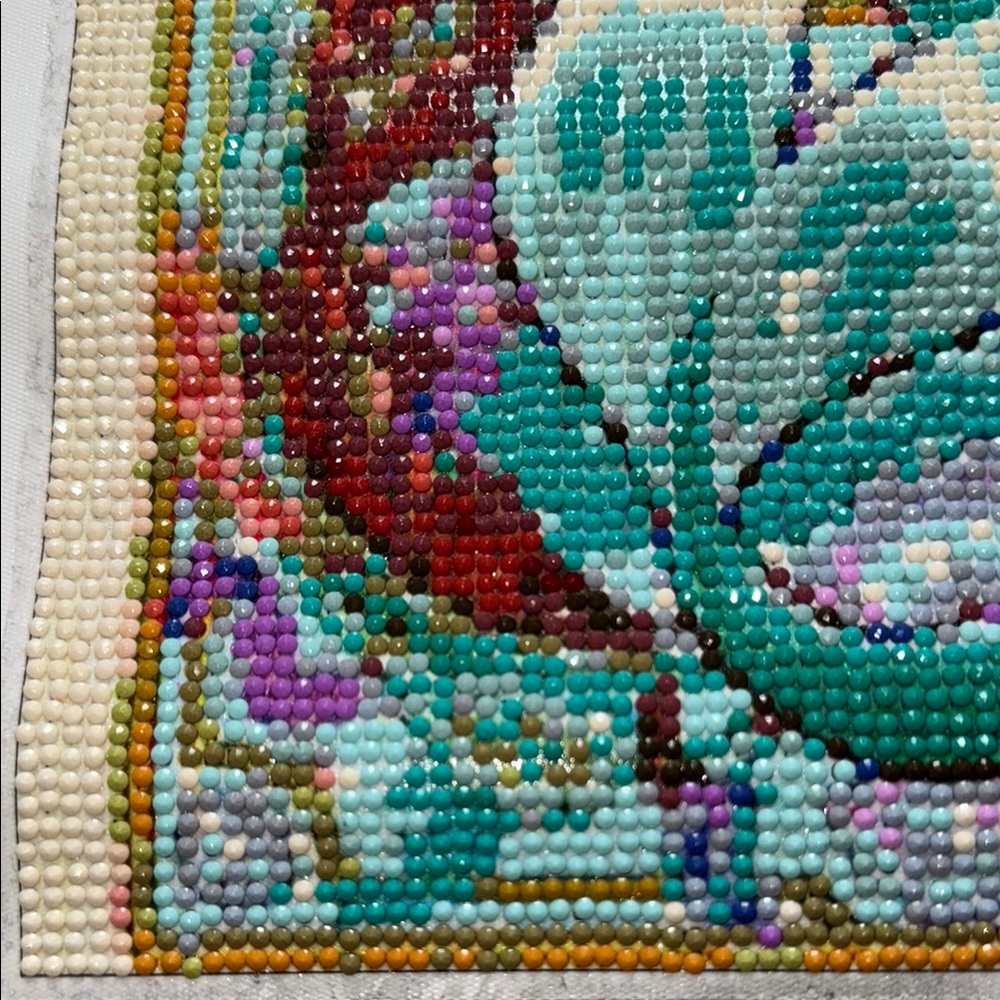Mermaid diamond art (completed diamond art, no frame) - Picture 5 of 6